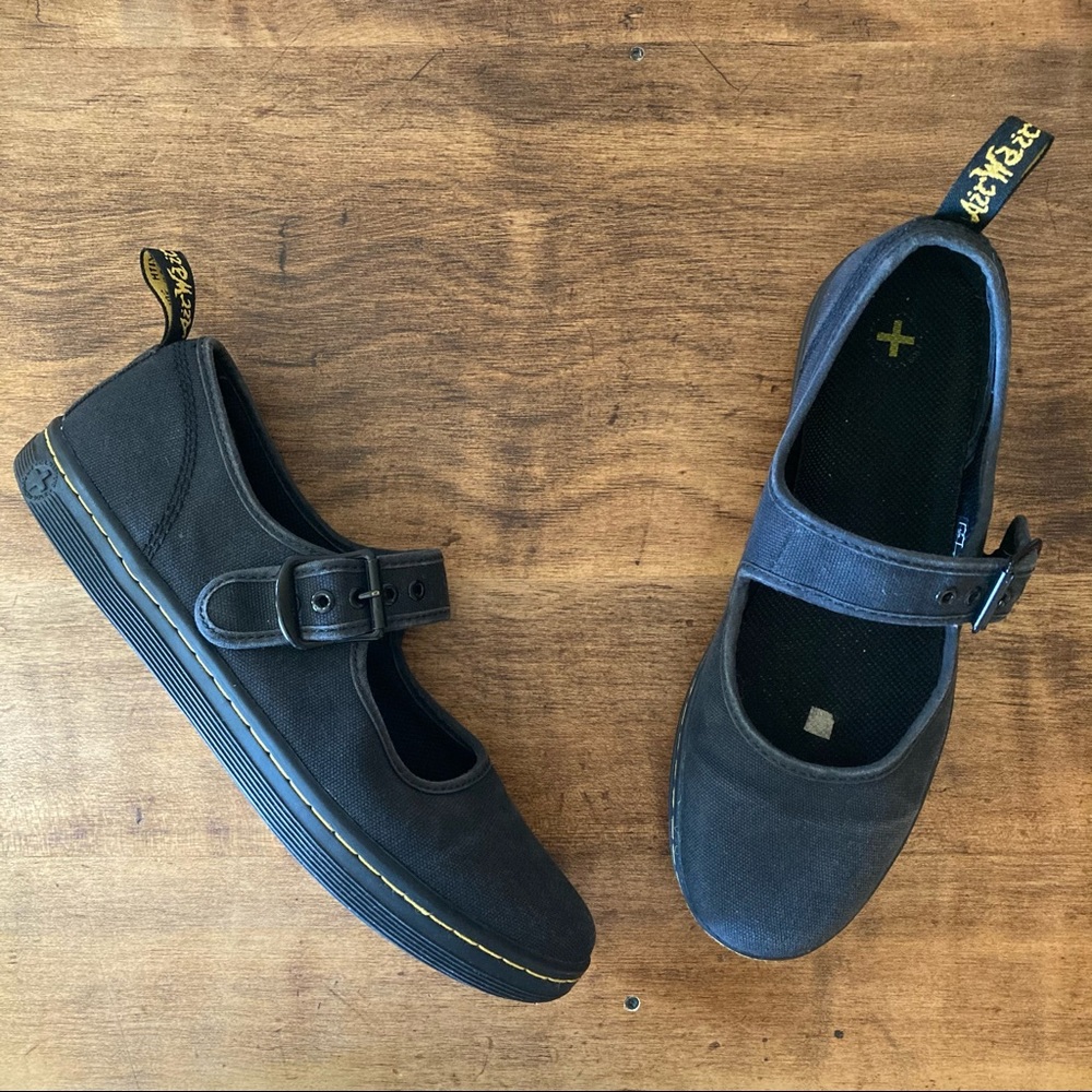 Dr. Martens Black Carnaby Mary Jane Flat UK 7 US 9
